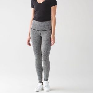 LULULEMON Houndstooth Wunder Under Leggings